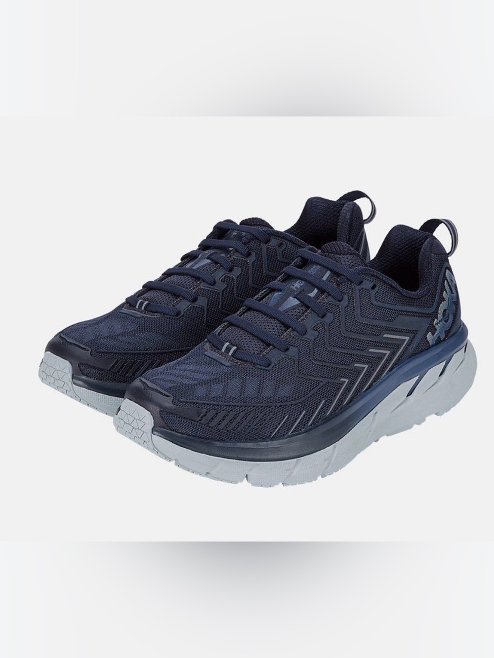 Hoka size 7 Men's Athletic Shoe - Dark Blue Performance Trainer